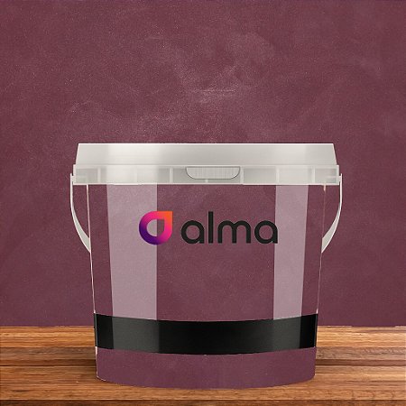 Cimento Queimado  Diamantado - Rubi Marsala 3,2 kg - Alma tintas
