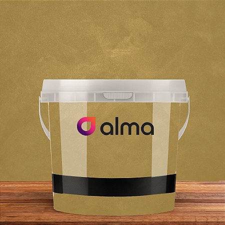 Cimento Queimado  Diamantado - Ouro 3,2 kg - Alma tintas