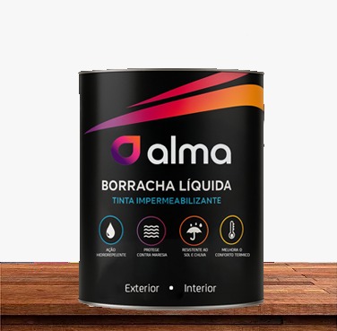 Tinta Borracha Líquida 18kg - Alma Tintas COR BRANCA