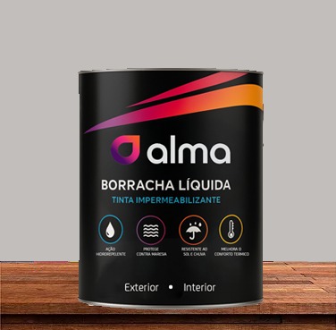 Tinta Borracha Líquida 18kg - Alma Tintas COR DUNA SUAVE