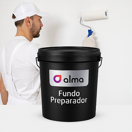 Fundo Preparador Base Água 18l - Alma tintas