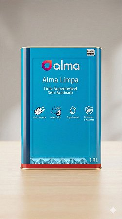 Alma Limpa – Tinta Base Água Lavável de Alto Rendimento