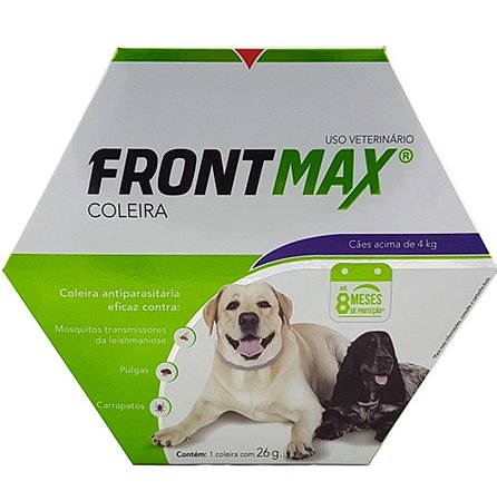 COLEIRA FRONTMAX 26G - 4 A 60KG - 70CM