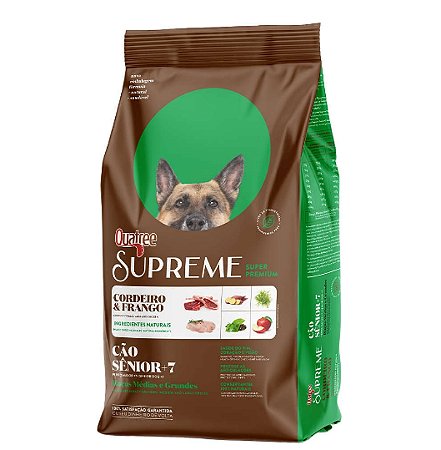 QUATREE SUPREME SENIOR RAÇAS MÉDIAS E GRANDES - CORDEIRO E FRANGO