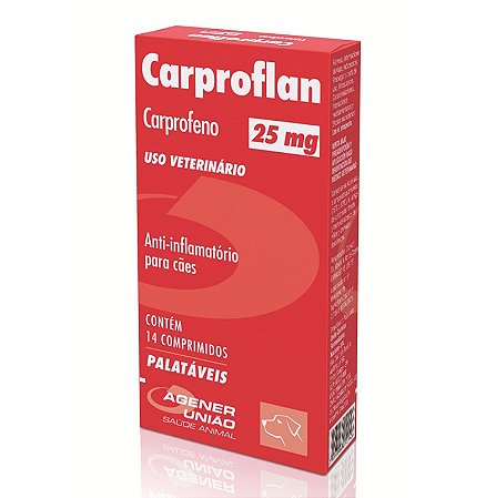 CARPROFLAN 25MG COM 14 COMPRIMIDOS