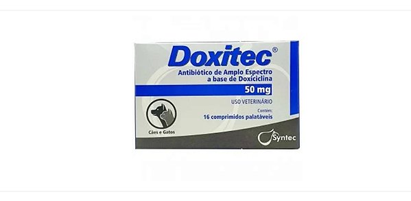DOXITEC 50MG COM 16 COMPRIMIDOS