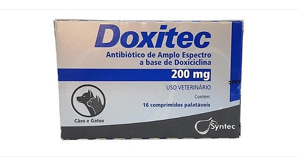 DOXITEC 200MG COM 16 COMPRIMIDOS