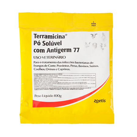 TERRAMICINA PO Ag 77 100GR