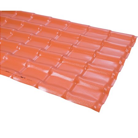 TELHA PVC PLAN CERAMICA 198 X 88 CM - FORTLEV