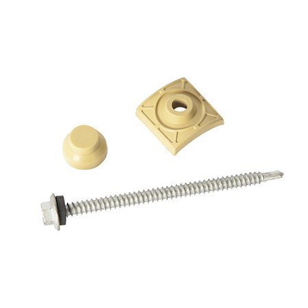 Kit Vedação e Fixação para Telha Mafim com 20 Peças Fortlev