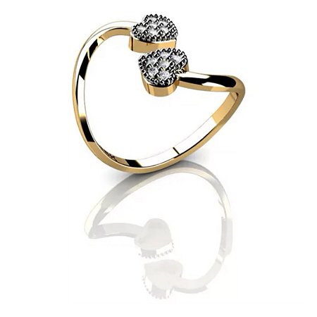 Anel Falange Feminino de Ouro