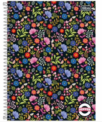 Caderno Pepper Sortido Tilibra