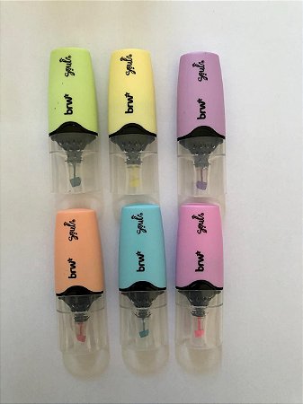 Marca - Texto Mini Ponta Transparente