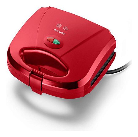 Sanduicheira Minigrill Multilaser 127v 750w Vermelha