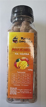 RAÇÃO CHAMA NA MANGA ACQUAMIL FURADINHA BLINDADA - GARRAFA 120GR  - MASSA JAPONESA