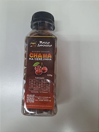 RAÇÃO CHAMA NA CEREJINHA BLINDADA - GARRAFA 125GR  - MASSA JAPONESA