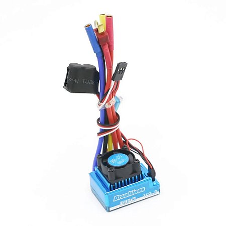 Controlador de velocidade elétrico sem escova, impermeável, à prova de poeira, ESC, RC Car Crawler, parte do barco, 45A, 60A, 80A, 120A, 1, 8, 1, 10, 1, 12