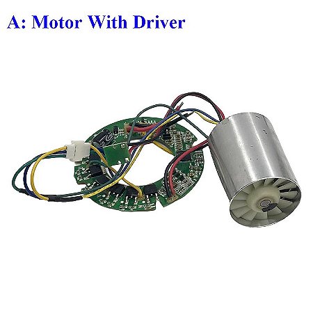 Mini Duto Brushless Ventilador Elétrico, Placa de Circuito Motorista do Motor, Velocidade Ultra-Alta para Secador de Cabelo, DC 12V-24V, 50W, 3-Phase, 35mm