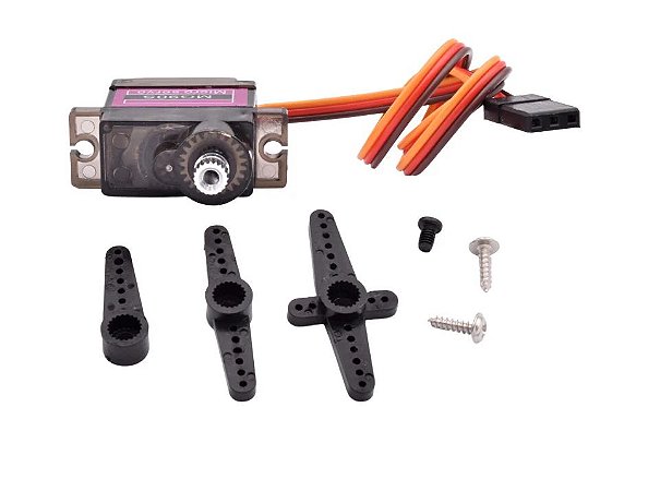 Micro Servo Motor com Metal Gear, analógico RC Servomotor, Mini Car, Avião, Helicóptero, Arduino, Robô, MG90S, 180, 360, 1 Pc, 2 Pcs, 4 Pcs, 5 Pcs, 10 PCes, 20 PCes