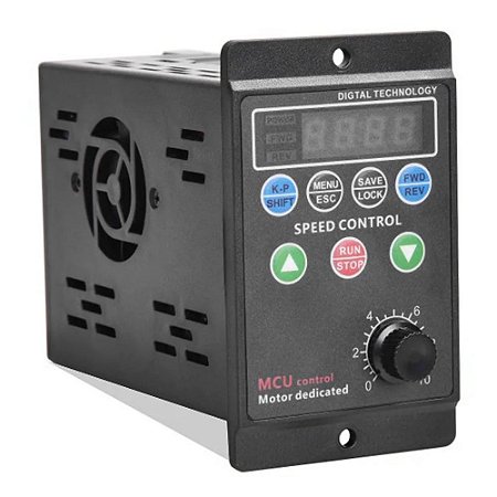 Conversor de frequência trifásico do motorista do motor da saída da entrada 220 v monofásica com T13-750W-12-H de exposição digital do tubo do quatro-dígito