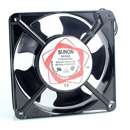 Ventilador de refrigeração para SUNON Taiwan, tipo do fio, DP200A P, N2123HSL, 1238, 12cm, 12038, 120x120x38mm, 220V
