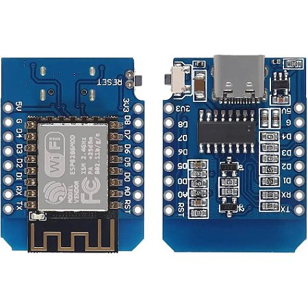 Módulo WiFi sem fio para Arduino, Micro USB tipo C, D1, NodeMcu, Lua, Bytes de 4M, ESP8266, ESP-12F