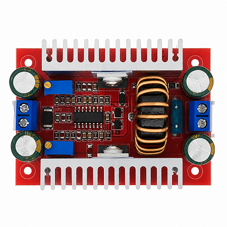 Módulo Step-Up DC-DC 400W 15A – Boost Conversor Ajustável (8.5V–50V → 10V–60V)