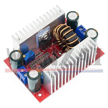Step-Up Módulo Converter impulso, fonte de alimentação de corrente constante, LED Driver, carregador de tensão, DC, 400W, 15A, 8.5 V-50V a 10 V-60V