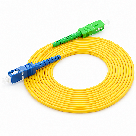 Patch Cord Fibra Óptica SC/APC → SC/UPC SM Simplex – ONTi (3 Metros)