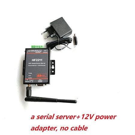 Série hf2211 a wifi rs232/rs485/rs422 ao módulo do conversor de wifi/ethernet