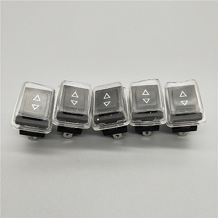Interruptor de alimentação de seta, KCD1, 15*21mm, 3Pin, 10A, 125V, auto-reset, botão momentâneo, 5pcs