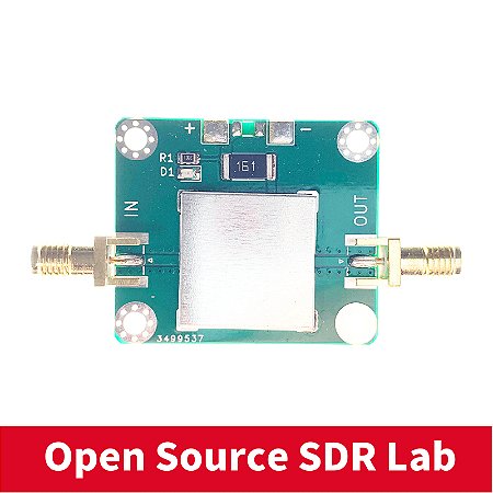 Amplificador do RF do baixo ruído, banda larga do LNA, bom nivelamento, ganho 10MHz a 6000MHz, 16dB