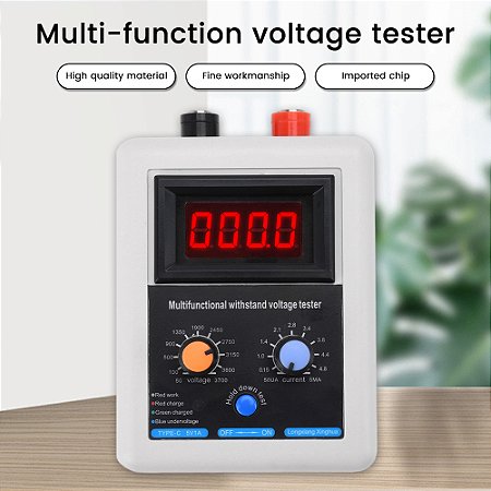 Capacidade de tensão LED Transistor Tester, MOV sem suporte, Diodo MOS Triode, 0V-3500V IGBT