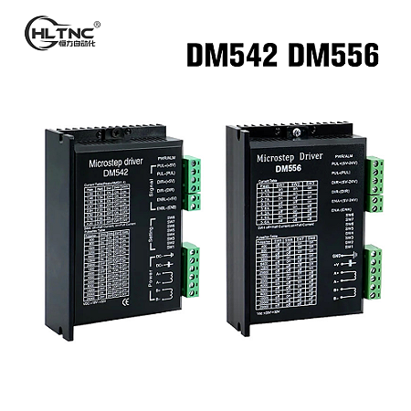 Motor Digital Stepper Motor Fit Driver 2-Phase Nema 17 Nema23 Motor para Impressora 3D CNC, HLTNC 20-50VDC 4.2A, DM542 DC 20-50V 5.6A DM556