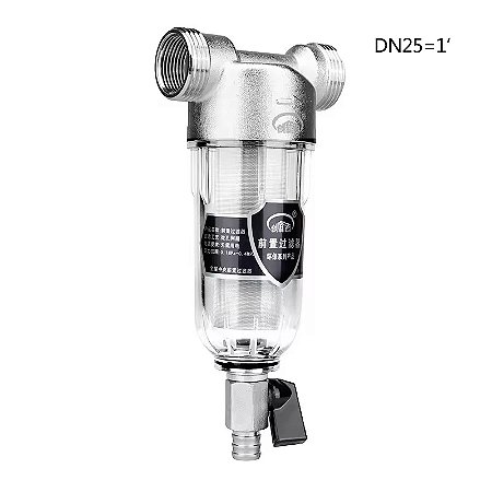 304 aço inoxidável pré filtro, casa inteira casa poço filtro de água, retrolavagem subterrânea, alto fluxo industrial