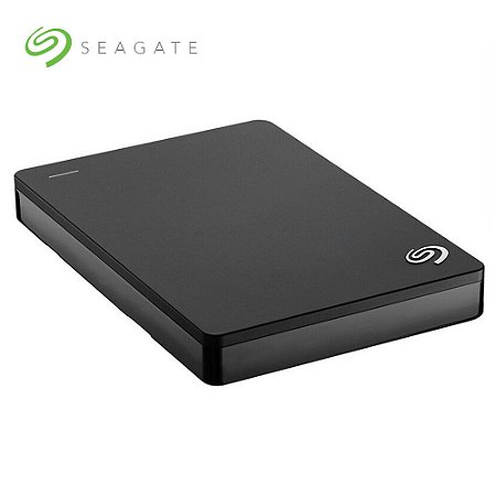 HD Externo Seagate Backup Plus Slim – 500GB/1TB, 2.5", USB 3.0, Armazenamento Portátil para Backup e Transporte de Dados