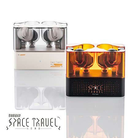 MOONDROP Space Travel TWS Fones de Ouvido Bluetooth 5.3, Cancelamento de Ruído, True Wireless Stereo IEMs