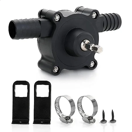 Bomba de Transferência Elétrica Portátil Autoescorvante – Bomba de Água para Jardim, Uso Doméstico e Externo