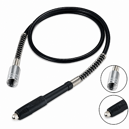 Eixo Flexível para Micro Retífica / Furadeira Tipo Dremel – 106cm (Alta Precisão)