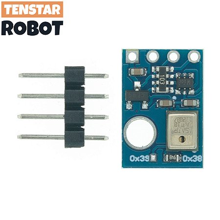 Módulo Sensor AHT10 – Medição Digital de Temperatura e Umidade, Alta Precisão, I2C, Substitui DHT11/SHT20/AM2302