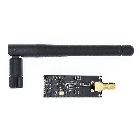 Módulo Sem Fio NRF24L01+ PA + LNA 2.4GHz – Longo Alcance até 1100m com Antena