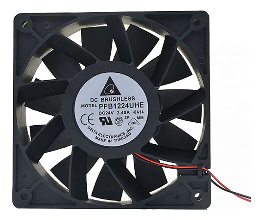 Coolers 2 Fios Pfb1224uhe 24v 2.40a - 120x120x38