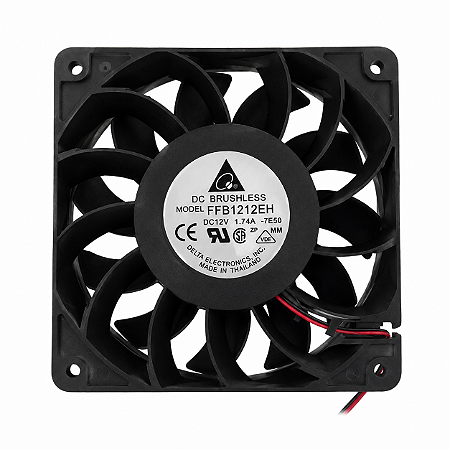 Cooler Delta FFB1212EH 120x120x38mm 12V 1.74A 2 Fios C NF