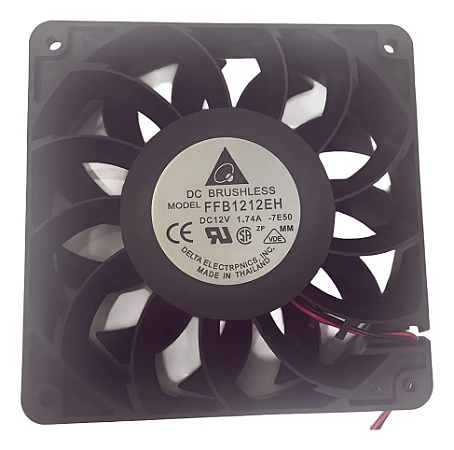 Cooler Ffb1212eh 1.74a 120 X 120 X 25 2 Fios Envio Com Nf
