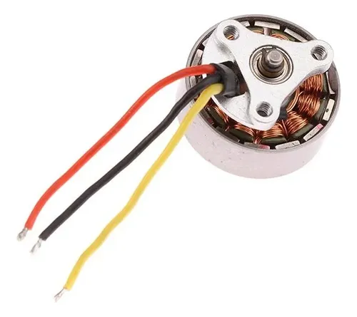 Mini Motor Sem Escova Trifásico 2s-3s, Eixo 2mm, 18mm,2750kv