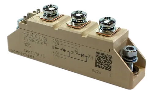 Tiristor Modulo Igbt Diodo Skkt 57b12 E
