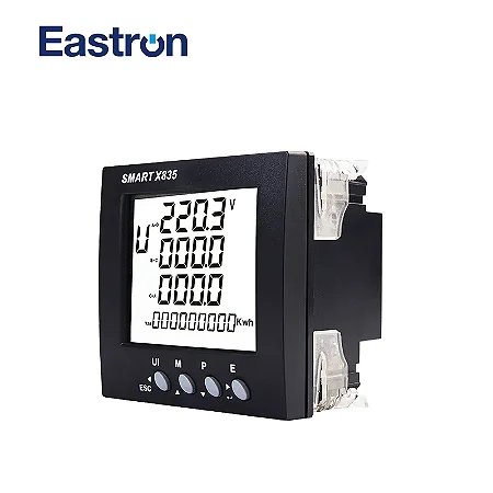 X835B – Medidor de Energia Trifásico Inteligente de Painel, Multifuncional com RS485 para Gerenciamento de Energia