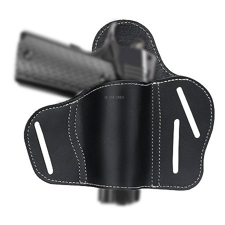 Coldre Tático Universal para Pistolas – Uso Ambidestro para Airsoft, Paintball, Caça e Cinto Tático