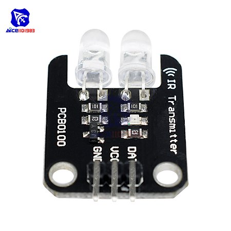 Módulo IR 2 Canais Diymore PCB0100 Transmissor Infravermelho para Arduino