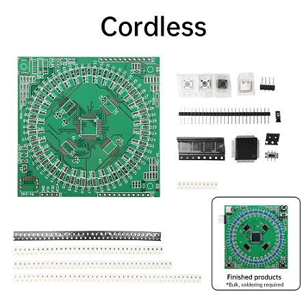 Placa de Prática de Solda SMD/SMT | Kit de Treinamento com Componentes Eletrônicos – PCB